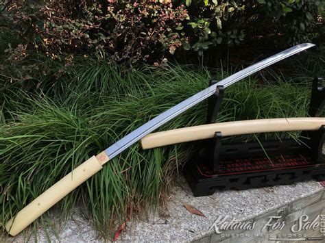 Shirasaya Katana blade 9260 Spring Steel - Katanas For Sale