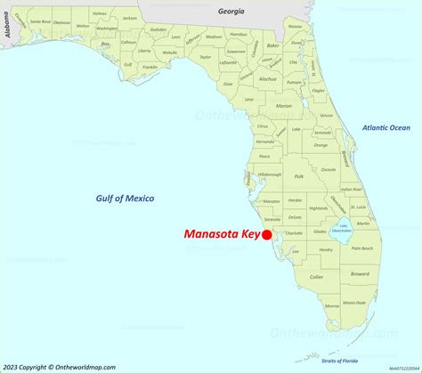 Manasota Key Map | Florida, U.S. | Detailed Maps of Manasota Key ...