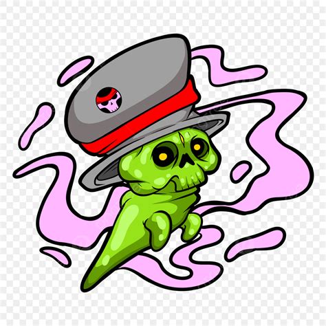 Green Ghost PNG Picture, Green Ghost Cartoon, Cartoon, Design, Illustration PNG Image For Free ...