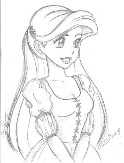 Disney Princesses Pencil Drawings ... | Disney drawings sketches, Princess drawings, Princess ...