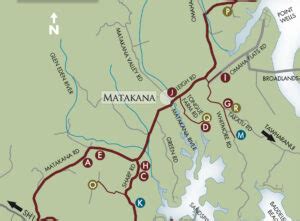 matakana wine map - Matakana Estate Vineyard & Lodge