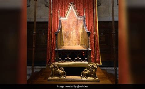 700-Year-Old Throne To Get A Makeover For King Charles's Coronation