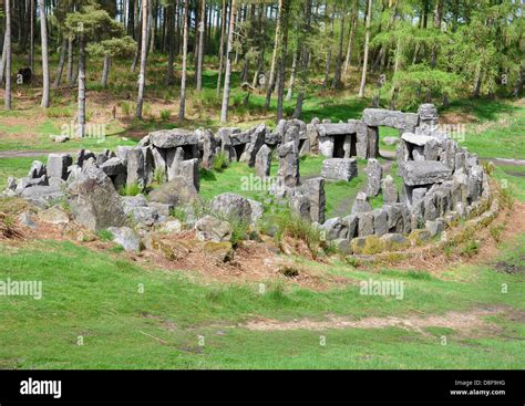 Druid's Temple, Masham, Yorkshire, United KIngdom Stock Photo - Alamy