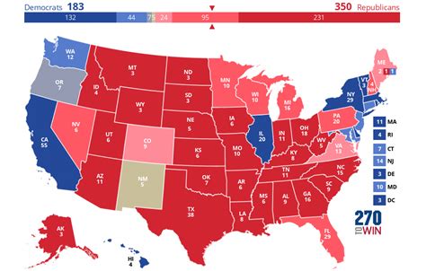 2024 Presidential Election Interactive Map