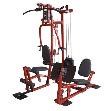 Body-Solid EXM1 Home Gym Multi Station Fitness Exercise Machine w/ Leg ...