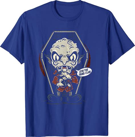 Cartoon Art 1930s Vintage Horror Movie Halloween Vampire T-Shirt