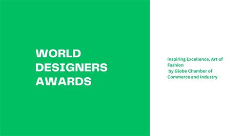 World Designers Awards 2023 - Business - Nigeria