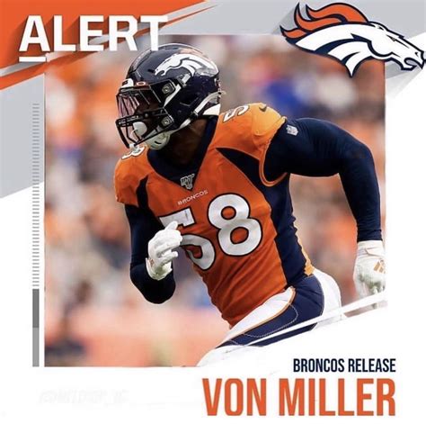 BREAKING: Broncos releasing Von Miller. : r/DenverBroncos