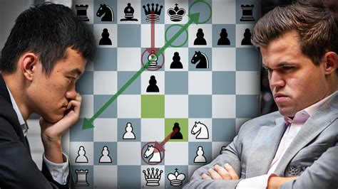 Magnus Carlsen’s London Opening NOVELTY GAMBIT Destroys Ding Liren ...