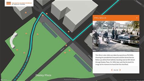 Eyewitness to History: An Interactive Map of the Kennedy Motorcade | Communication Arts