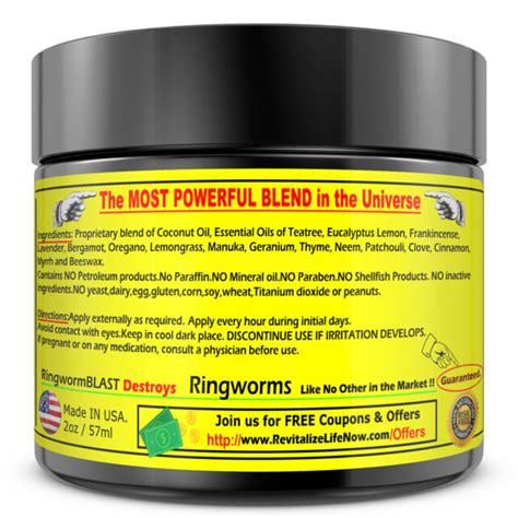 Ringworm Cream Ringworm Treatment Extra Strength Fast Acting 100 Safe ...