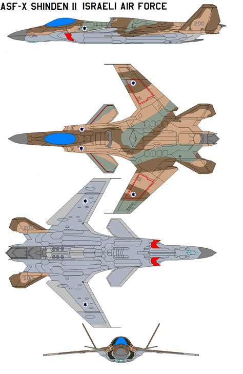 ASF-X Shinden II Israeli Air Force by bagera3005 on DeviantArt