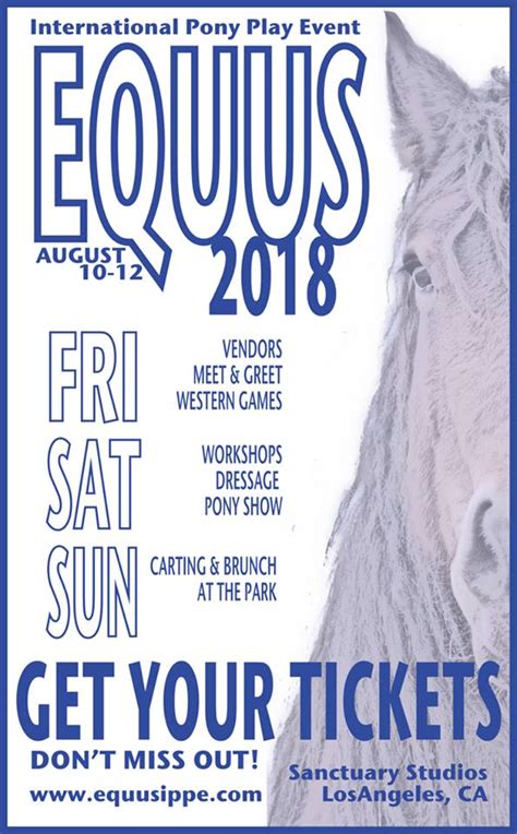 Equus Play Poster