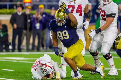 A Trio Of Notre Dame Football Players Make Sports Illustrated’s All-American Team