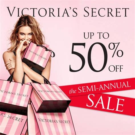 Victoria's Secret the Semi-Annual Sale Up to 50% off