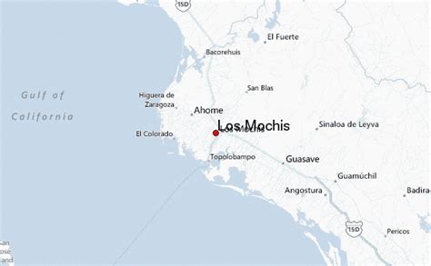 Los Mochis Sinaloa Maps