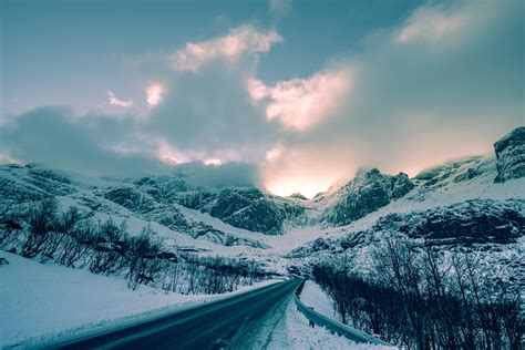 Mountain Snow Clouds HD Wallpapers - Wallpaper Cave