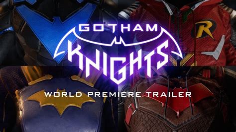 Gotham Knights - Official Trailer in 4K - YouTube