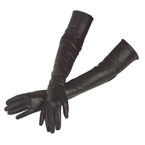 Kelly. Women's Opera Length Silk Lined Leather Gloves By Southcombe ...