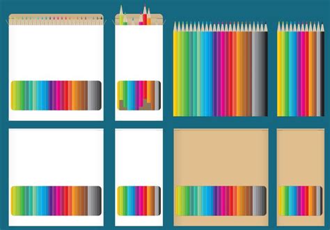 Color Pencil Boxes 102788 Vector Art at Vecteezy