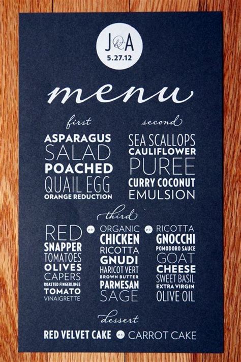 40 Smart And Creative Menu Card Design Ideas - Bored Art | Menu design ...