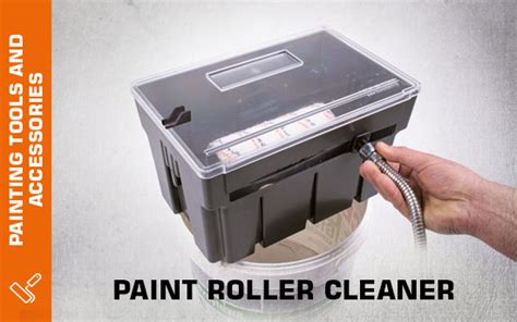 Paint roller cleaner