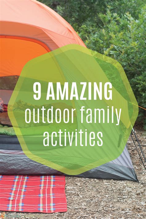 9 Fun Outdoor Family Activities | Outdoor family activities, Family ...