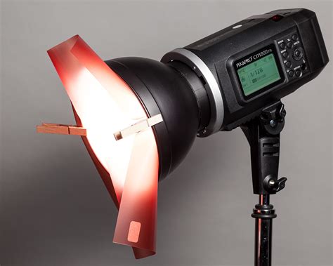 How to attach lighting gels to studio & battery flash