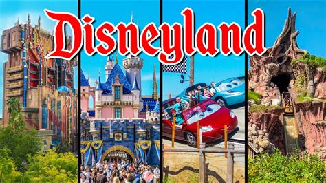 Top 10 Disneyland Rides - Virtual Park Hopping with Disney Ride POVs ...