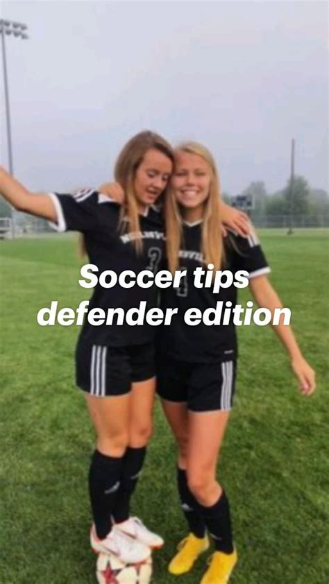 Soccer tips defender edition | Soccer tips, Soccer workouts, Girly soccer