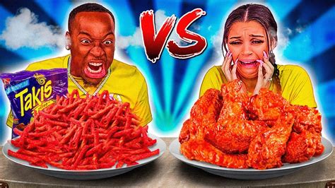 SPICY VS EXTREME SPICY FOOD CHALLENGE - YouTube