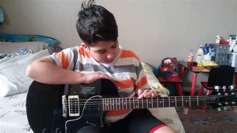 Kid playing Electric Guitar - YouTube