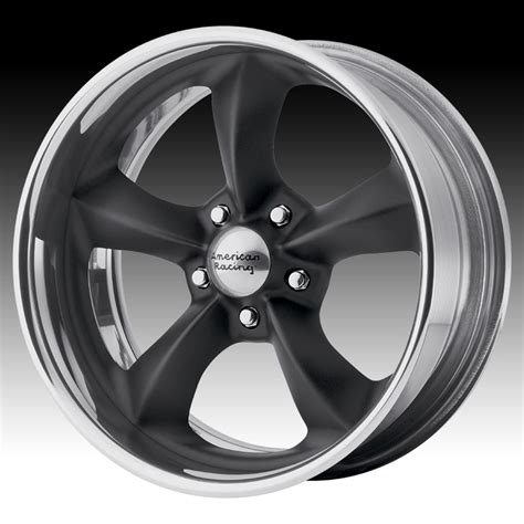 American Racing Torq Thrust® SL VN425 Black Polished Custom Rims Wheels ...