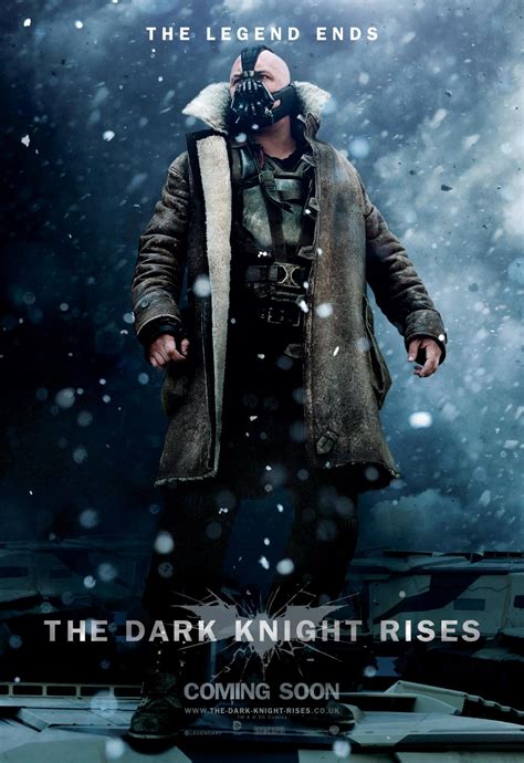 Tom Hardy as Bane in 'The Dark Knight Rises' Poster (HQ) - Bane Photo ...