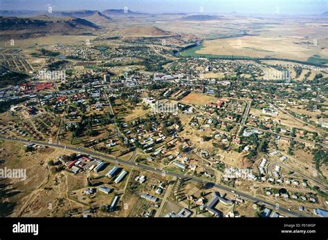 Aerial view of Maseru, Lesotho Stock Photo - Alamy