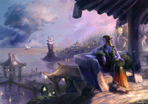 Afternoon in Auberdine - World of Warcraft Fan Art (31653501) - Fanpop