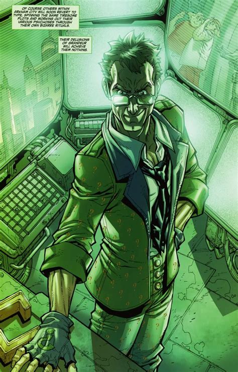 Riddler, Comic villains, Gotham villains