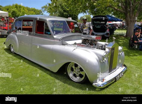 A Rolls Royce Hot Rod at a memorial day event at Boulder City, Nevada, USA Stock Photo - Alamy