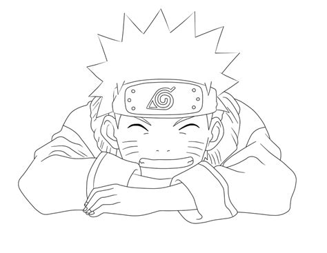 Naruto Uzumaki Lineart by LUISHATAKEUCHIHA on DeviantArt