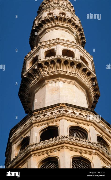 Architectural detail of an Indian tower Hyderabad India Stock Photo - Alamy