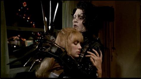 Johnny Depp And Winona Ryder Edward Scissorhands