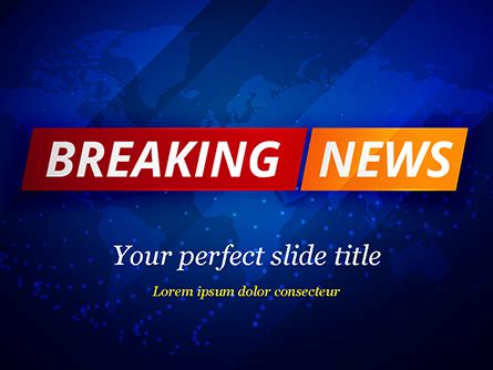 Breaking News Background Presentation Template for PowerPoint and Keynote | PPT Star