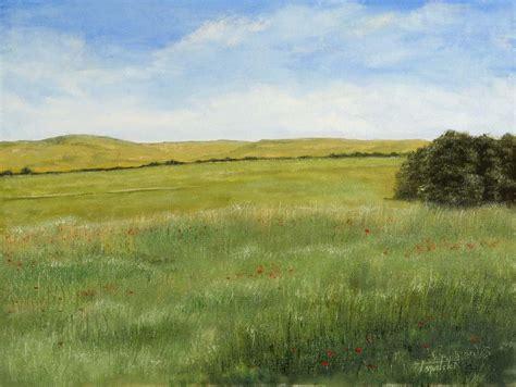 Meadows - Oil Painting - Fine Arts Gallery - Original fine Art Oil Paintings, Watercolor Art ...