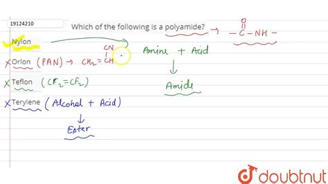 Which of the following is a polyamide?