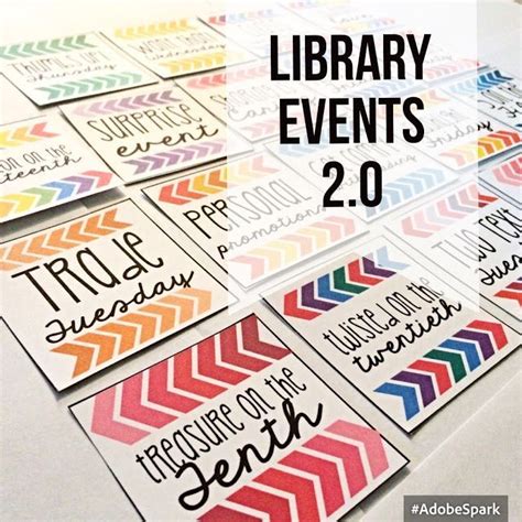 Library events 2 0 with freebie – Artofit