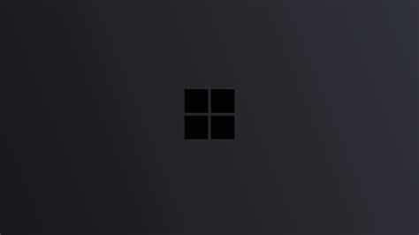 1600x900 Windows 10 Logo Minimal Dark 1600x900 Resolution Wallpaper, HD ...