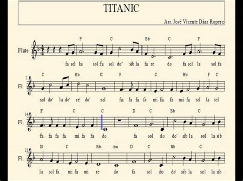 Titanic Chords - Chordify