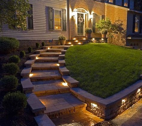 60 Adorable Front Yard Lighting Ideas for Your Summer Night Vibe ...