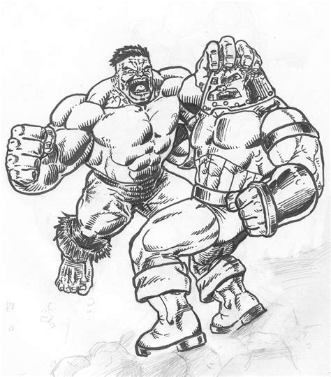 Hulk vs. Juggernaut by mrbreck on DeviantArt