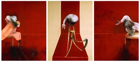 Francis Bacon - Second Version of triptych 1944 (1988) : r/museum